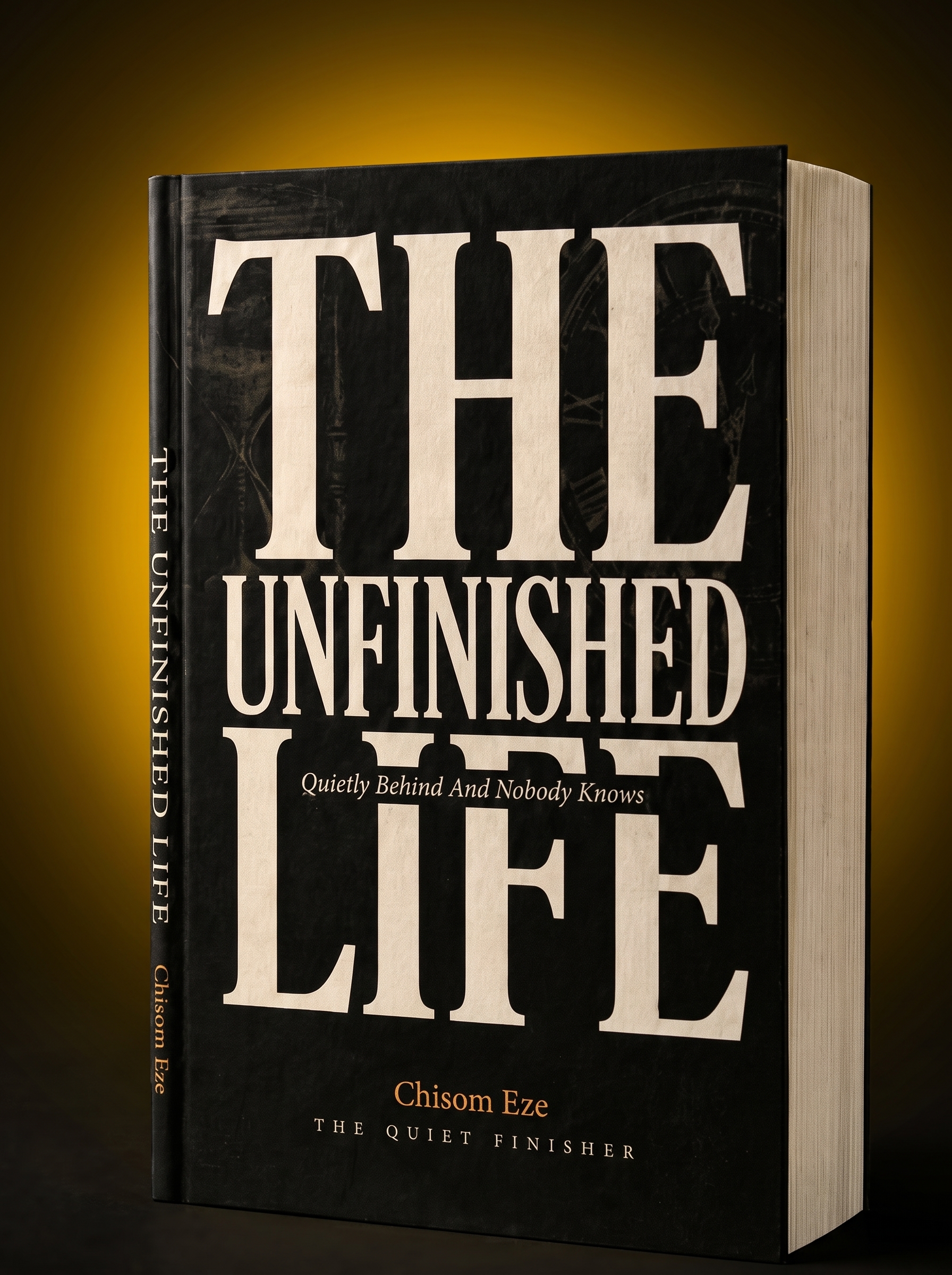 The Unfinished Life by Chisom Eze — book cover