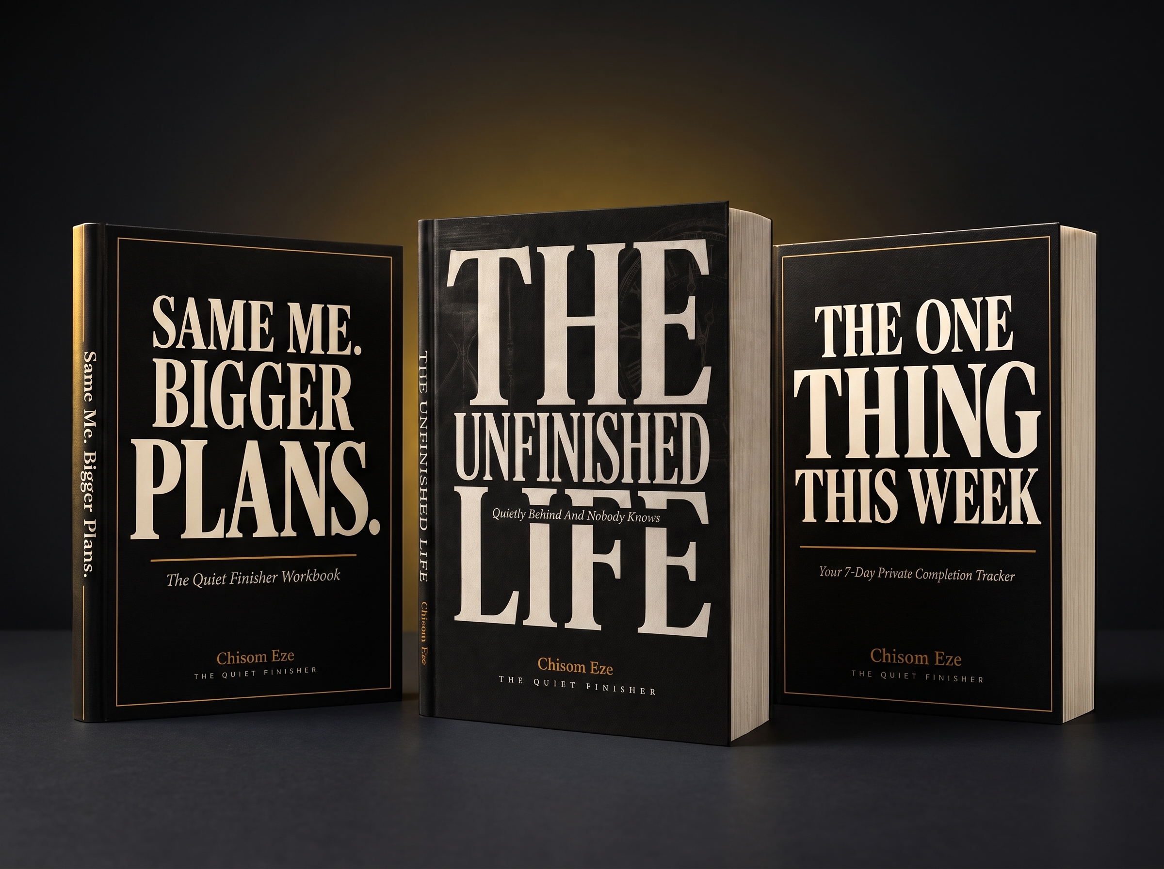 The Unfinished Life complete collection — three books